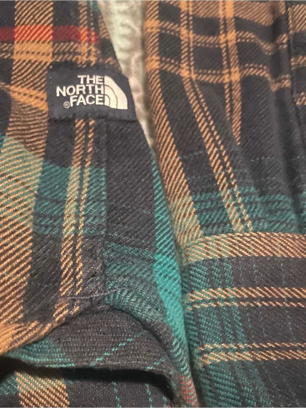 Men’s Small North Face flannel shirt